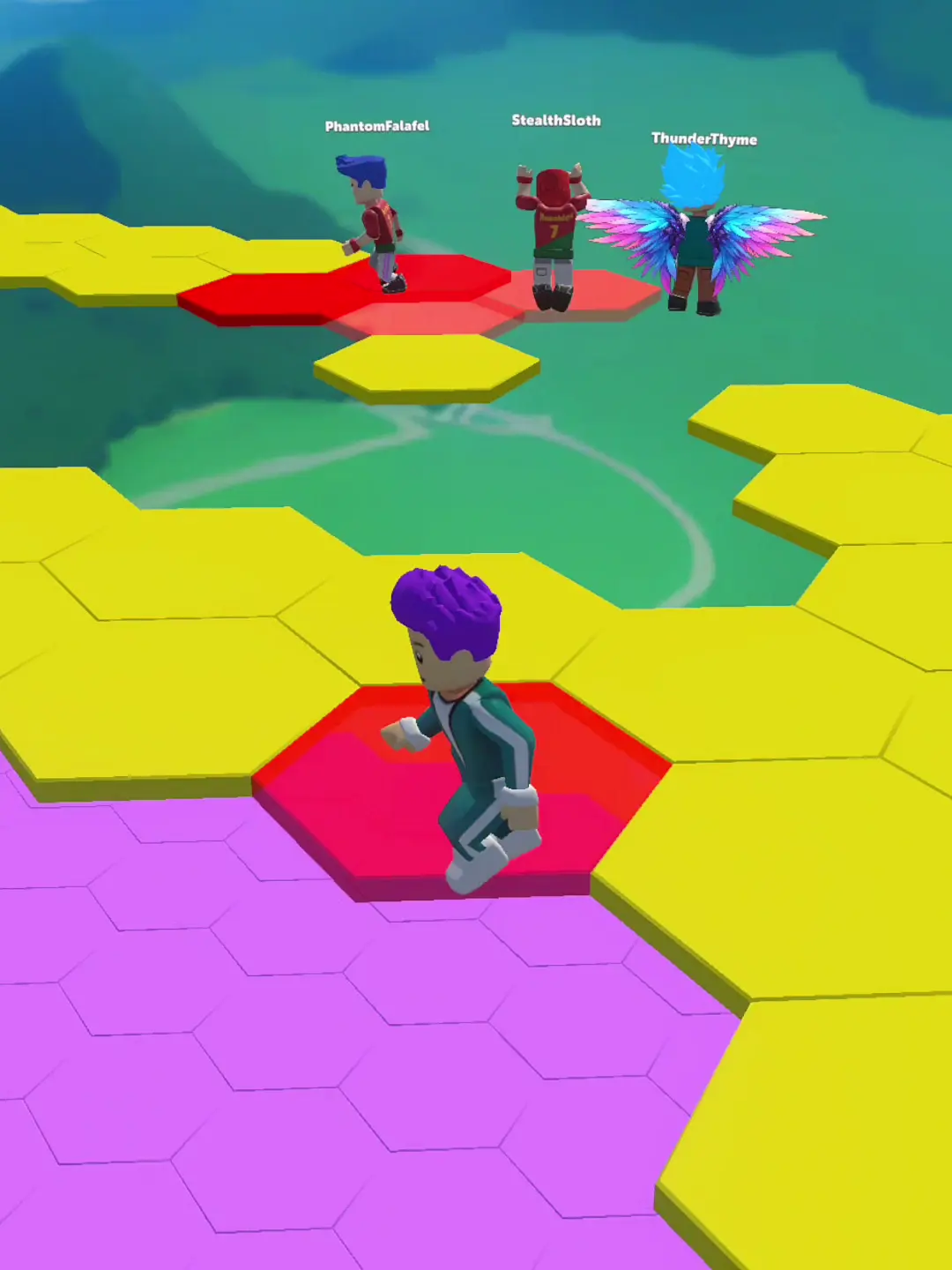 Gameplay frame illustrating A useful hierarchy appears later — Keyboard Escape: +1 Speed ASMR